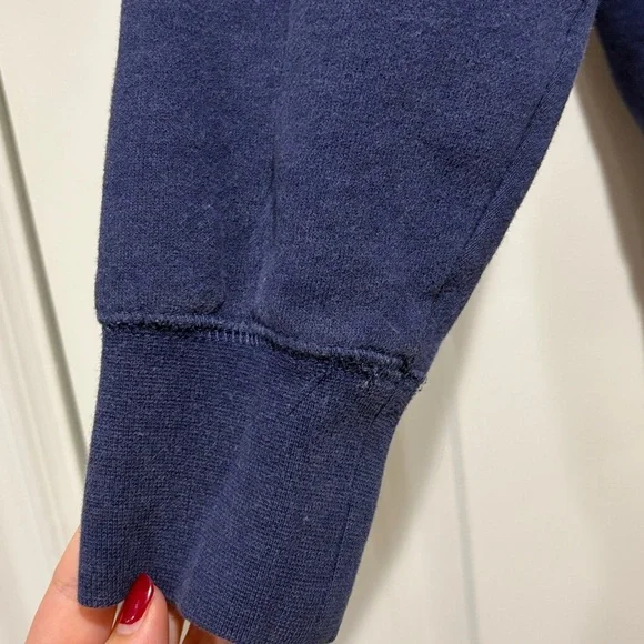 Roots Dark Blue Half-Zip Pullover - Picture 3 of 4